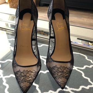 AUTHENTIC Christian Louboutin Pigalle Lace